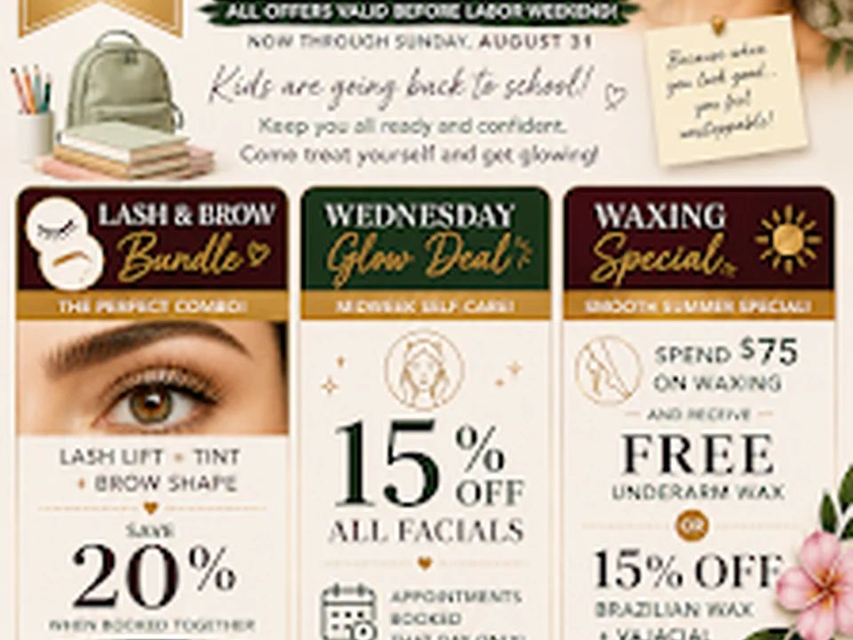 Glow &Thread @Primp.(Brows, Skincare, Waxing & More)