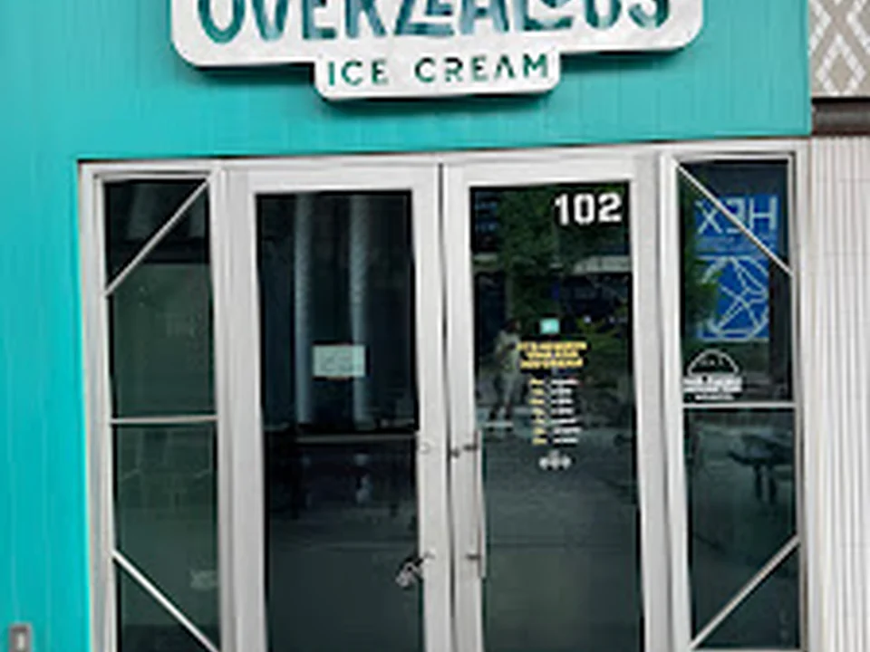 Seemingly Overzealous Ice Cream