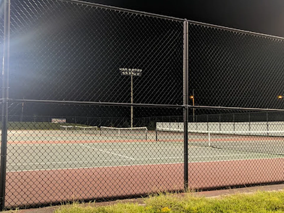 Tennis Courts at Mallard Creek Community Park