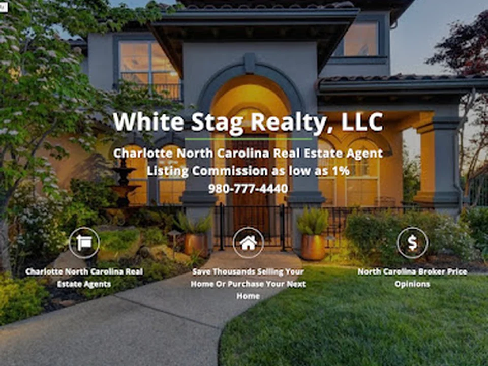 White Stag Realty Low Commission Real Estate Agent in Charlotte | North Carolina Reduced Fee Brokers | Discount Realtor
