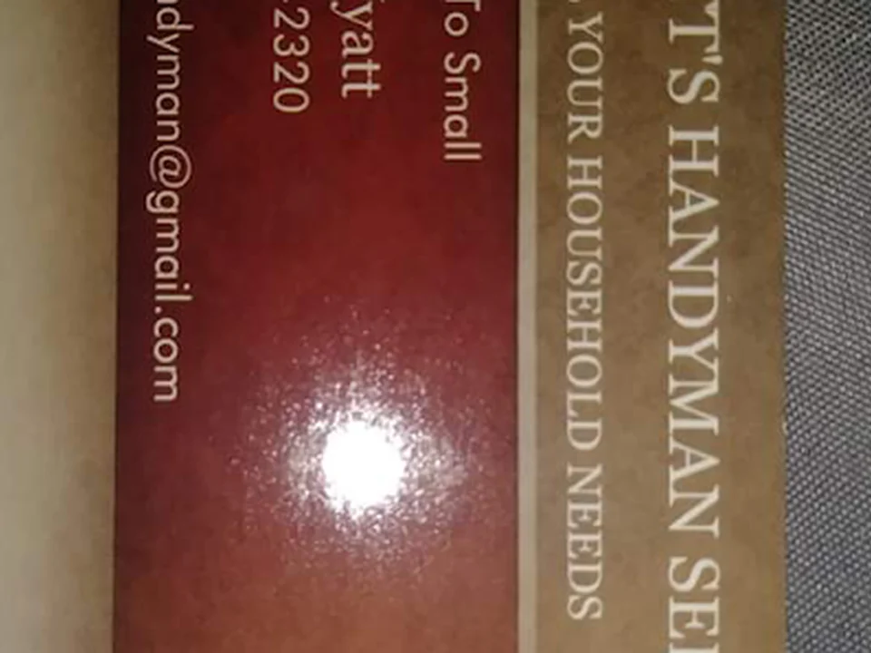 Wyatts handyman services